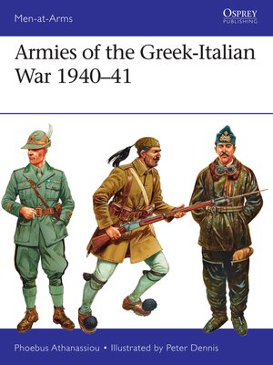 cover image of Armies of the Greek-Italian War 1940&#8211;41